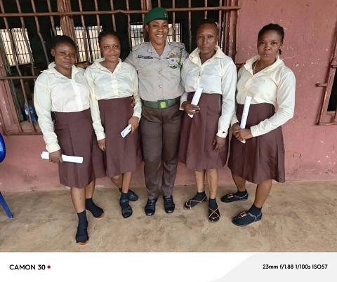 PHOTOS: Female Prisoners Write 2024 NECO Examination