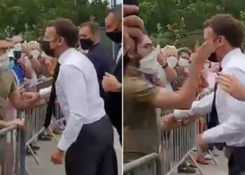 UPDATE: Man Who Slapped France President, Macron In A Viral Video Explains Why He Did It