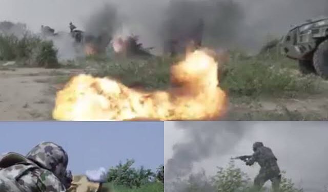 VIDEOS: Watch The Moment Army Engaged Bandits In Gunbattle To Rescue Abducted Kebbi Students