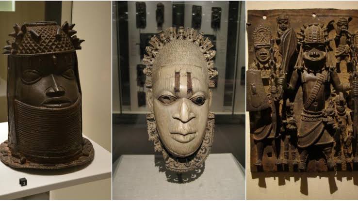 the-stolen-artifacts-by-the-british-in-year-1897-from-benin-palace