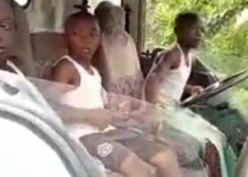 Shocking Video Of 13-Year-Old Nigerian Boy Driving A Truck