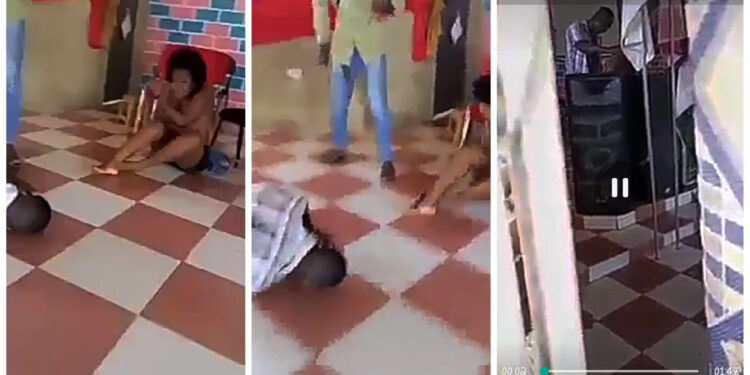 Pastor Mercilessly Beaten Inside His Church (Video)