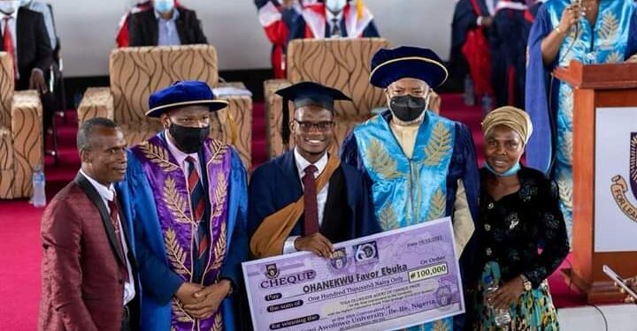 Meet OAU Overall Best Graduating Student