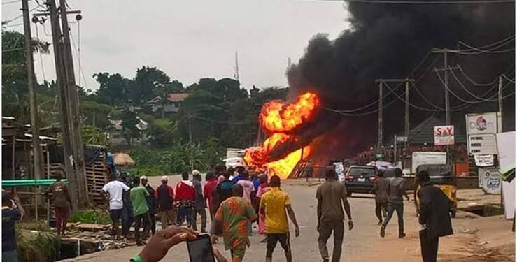 BREAKING: Explosion Rocks Petrol Station, Many Feared Dead