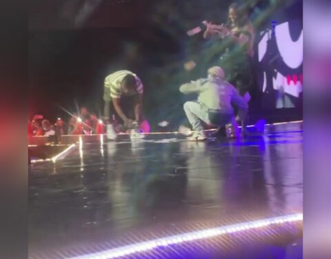 VIDEO: Rain Of Money As Zazu Star, Portable Perform At Tiwa Savage’s Concert