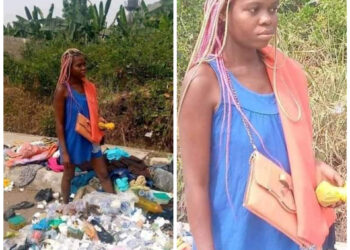 WICKED WORLD: Disoriented UNIUYO Female Student Dumped At Refuse Site (Photos)
