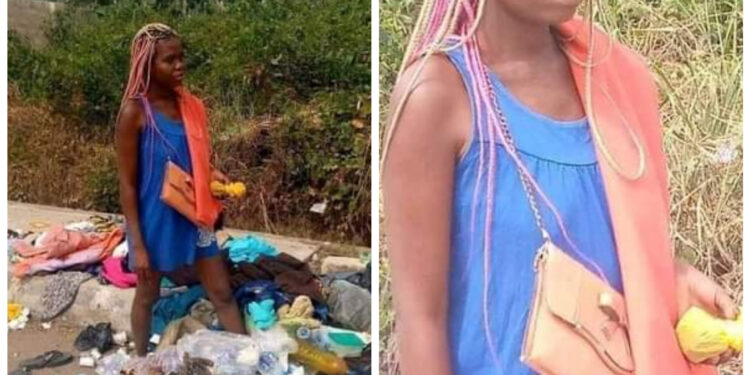 WICKED WORLD: Disoriented UNIUYO Female Student Dumped At Refuse Site (Photos)