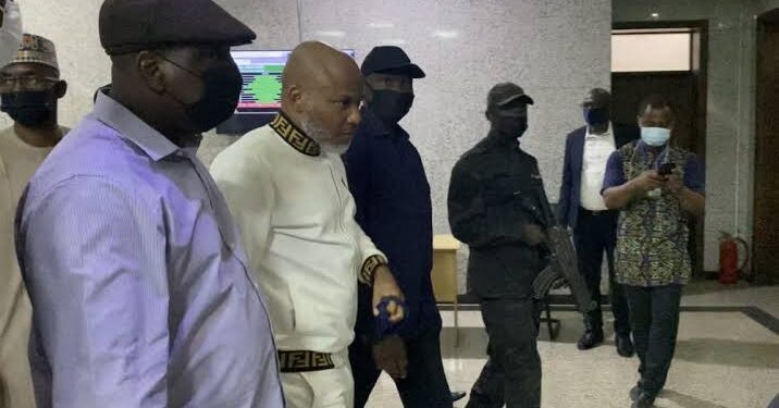 BREAKING: Nnamdi Kanu Arraigned For Fresh Terrorism Charges