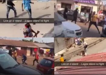 Lagos Residents Flee As Rival Hoodlums Engage Themselves In Gun-battle In Lagos(Video)