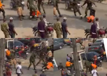 UPDATE: Nigerian Army Speaks On Officers Brutalizing Police Traffic Warden In Oyo