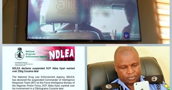 BREAKING: NDLEA Releases Evidence Showing Abba Kyari Trafficking Cocaine(Video)