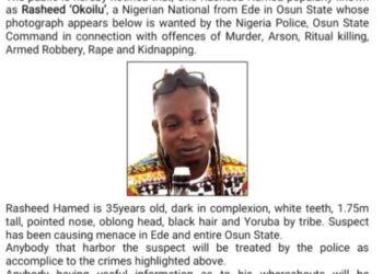 BREAKING: Wanted Osun Notorious Cultist Speaks From Hiding
