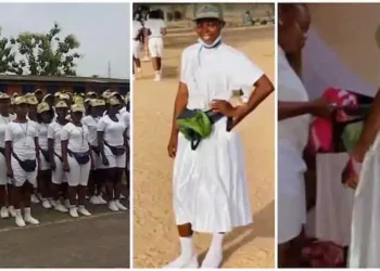 NYSC Reacts To A Viral Video Of Female Corp Member Rocking Long Skirt In Oyo Camp