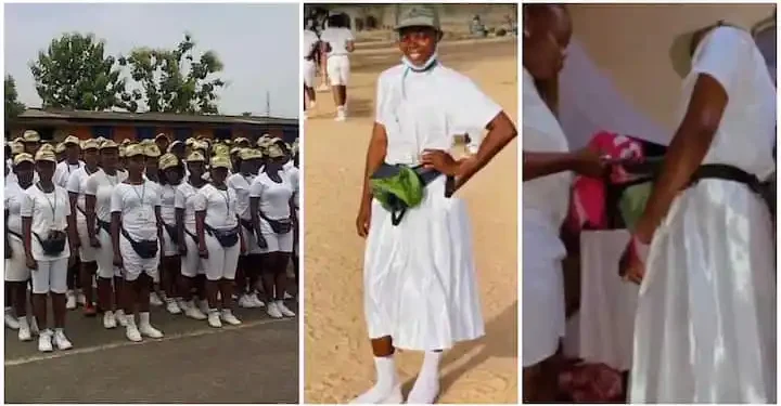 NYSC Reacts To A Viral Video Of Female Corp Member Rocking Long Skirt In Oyo Camp