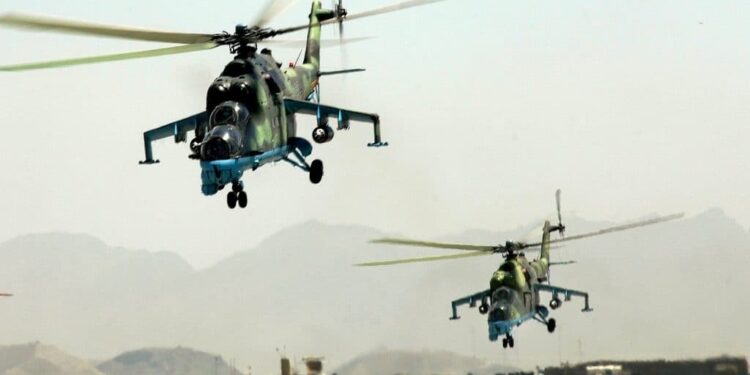 BREAKING: Nigerian Military Helicopter Mistakenly Bombs Residents While Fighting Terrorists