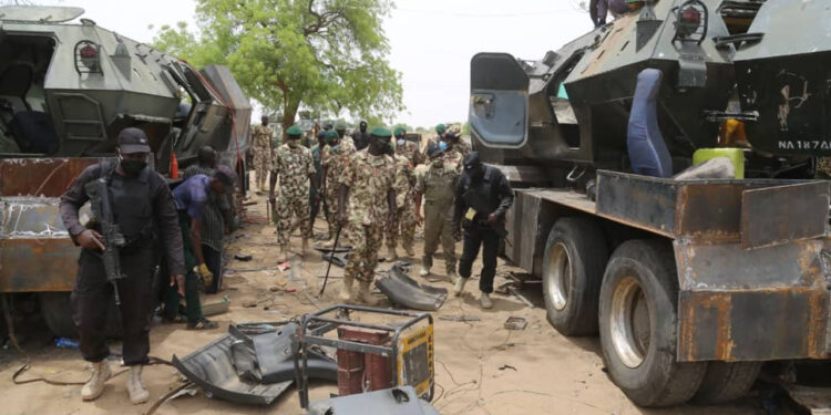 BREAKING: Aggrieved Soldier Fighting Boko Haram Terrorists Shoots Colleague