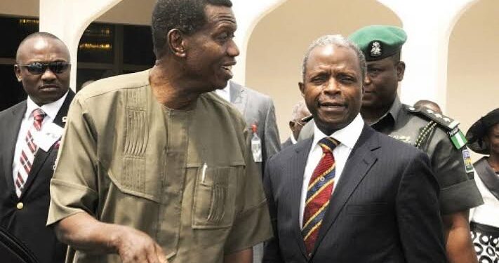 Leaked Memo: Pastor Adeboye Reveals Position On Osinbajo, 2023 Election