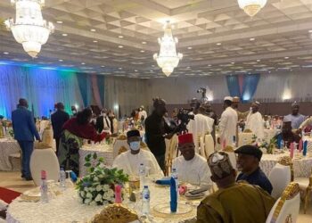 BREAKING: Tinubu, PDP Presidential Aspirants Attend Aisha Buhari’s Iftar Dinner