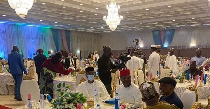 BREAKING: Tinubu, PDP Presidential Aspirants Attend Aisha Buhari’s Iftar Dinner