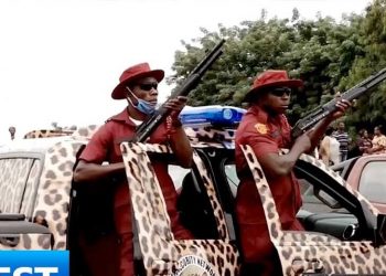 Amotekun Intercept Truckloads Of Fulani Herdsmen Filled With Guns In Ekiti(Video)