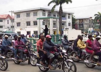 Ban: Woman Dies On The Spot After Falling Off Okada In Lagos As Rider Tries To Avoid Arrest