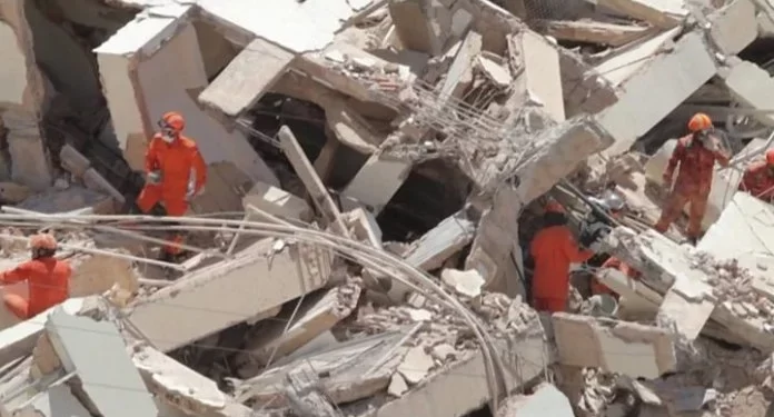 JUST IN: Lagos Records Another Building Collapse, Many Feared Dead