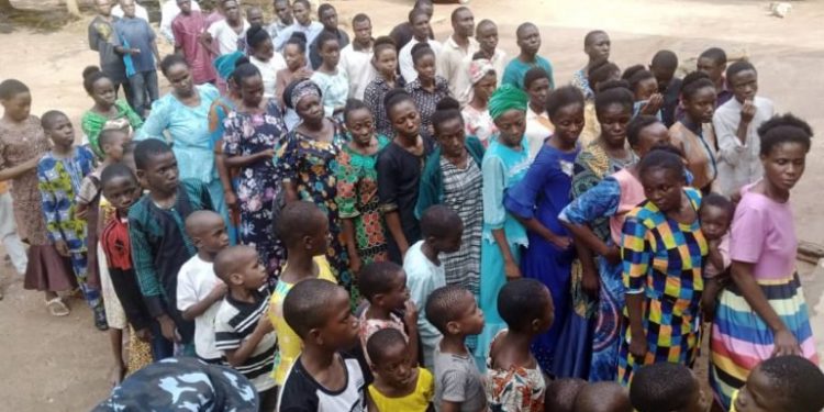 Serious Drama As Abducted Children Rescued From Ondo Church Refuse To Follow Parents Home