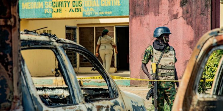 JUST IN: ‘Our Guns Were No Match For Theirs’ — Soldier Speaks On Kuje Prison Attack