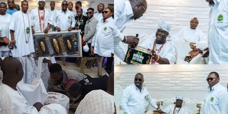VIDEO: Portable Obi Cubana, Broda Shaggi Storm The Palace Of The Ooni Of Ife