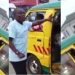 VIDEO: Suspended Nigerian Lecturer Turns Bus Conductor In Rivers