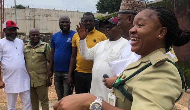BREAKING: Dariye, Nyame Released From Kuje Prison(Photos)