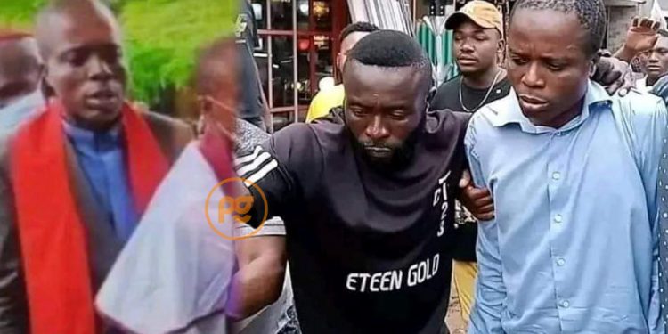 Drama As Tinubu’s Alleged Fake Bishop Brutalised, Paraded In Abuja Market