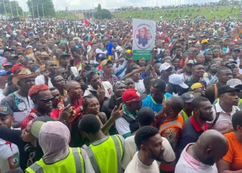 2023: Peter Obi Reacts As Obidients Shutdown Abuja(Video)