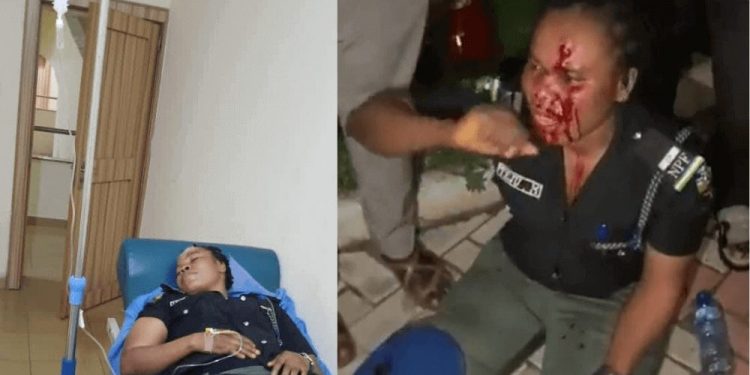 JUST IN: MKO Abiola’s Wife Arrested For Assault On Policewoman(Video)