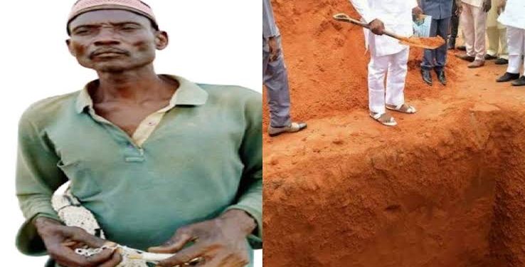 Shock In Nasarawa As Dead Man Walks Out Of Coffin At Burial Point, Mourners Flee