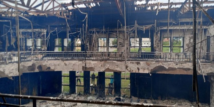 BREAKING: Kogi House Of Assembly On Fire