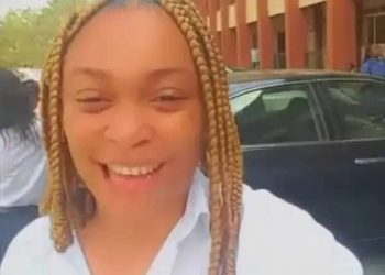 VIDEO: Graduating Student Lands In Serious Trouble After Thanking Priv*te Parts For Her Success