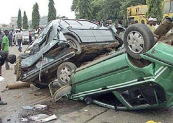 JUST IN: Vehicle Conveying Prisoners Crashes In Osun