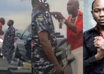 BREAKING: IGP Orders Arrest Of Seun Kuti For Slapping Police Officer(Video)