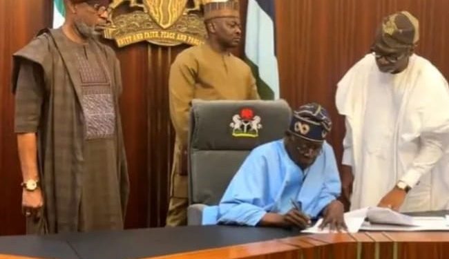BREAKING: Tinubu Signs Data Protection Bill Into Law