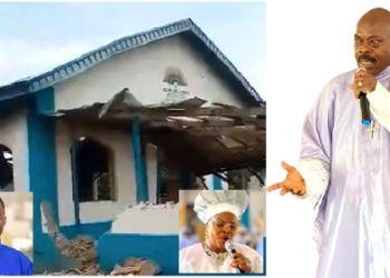 TRENDING VIDEO: Angry Mob Set Celestial Church On Fire In Lagos