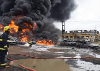BREAKING: Explosion Rocks Lagos