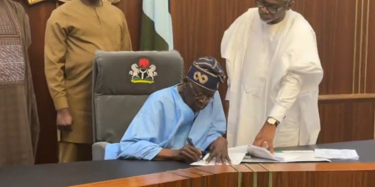 BREAKING: Tinubu Signs Student Loan Bill, To Establish Education Bank