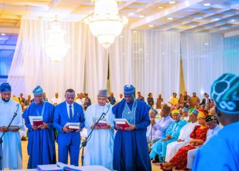 BREAKING: Tinubu Swears In Ministers