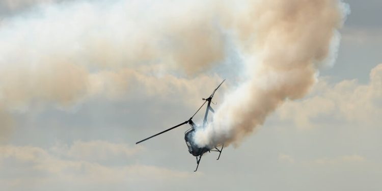 BREAKING: NAF Helicopter On Evacuation Mission Crashes