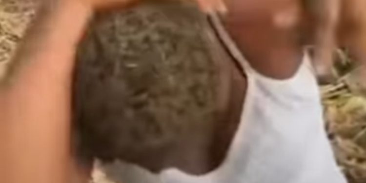 TRENDING VIDEO: Unknown Men Seen Fl0gging, Str*pping Nigerian Actress
