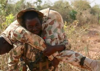BREAKING: Female Soldier Enforcing Curfew Guns Down Senior Colleague At Checkpoint
