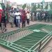 VIDEO: Angry NLC Protesters Break NASS Gate, Takeover Premises