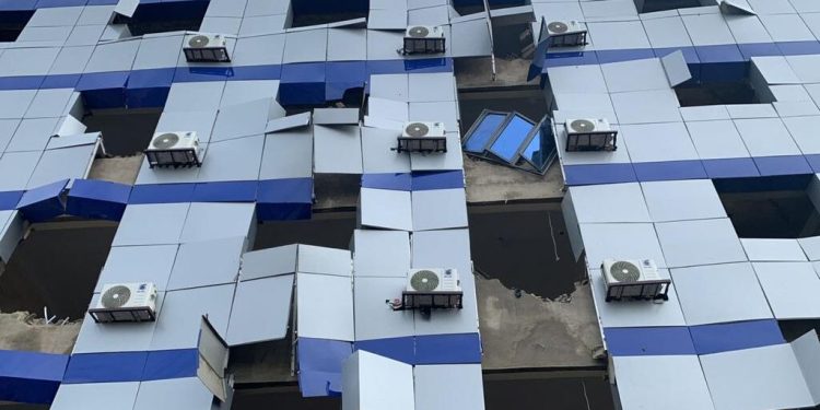 Gbenga Daniel’s Five Storey Building demolished by Gov. Abiodun