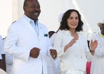 Deposed Gabon President and his wife